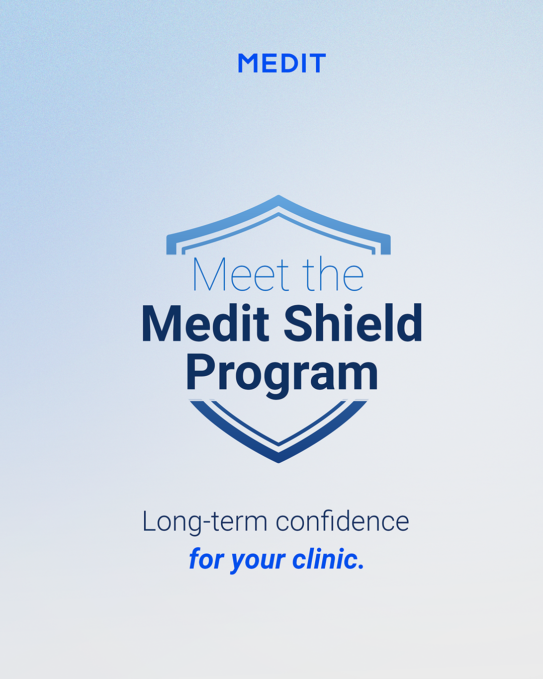 Medit Shield Program — Your scanner’s trusted companion