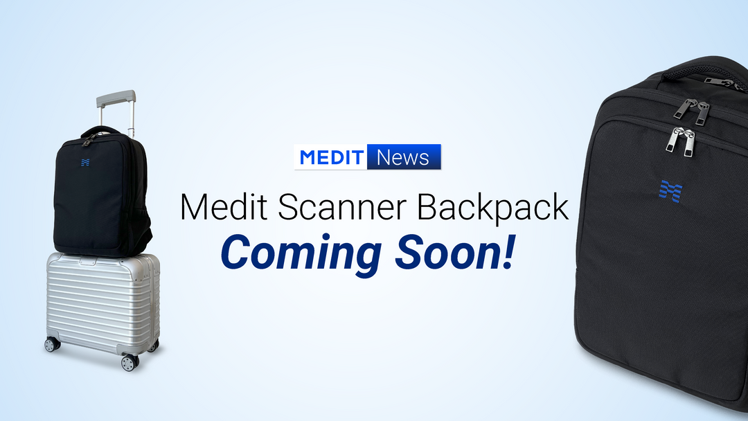 A backpack for your scanner is coming soon. – Medit Shop
